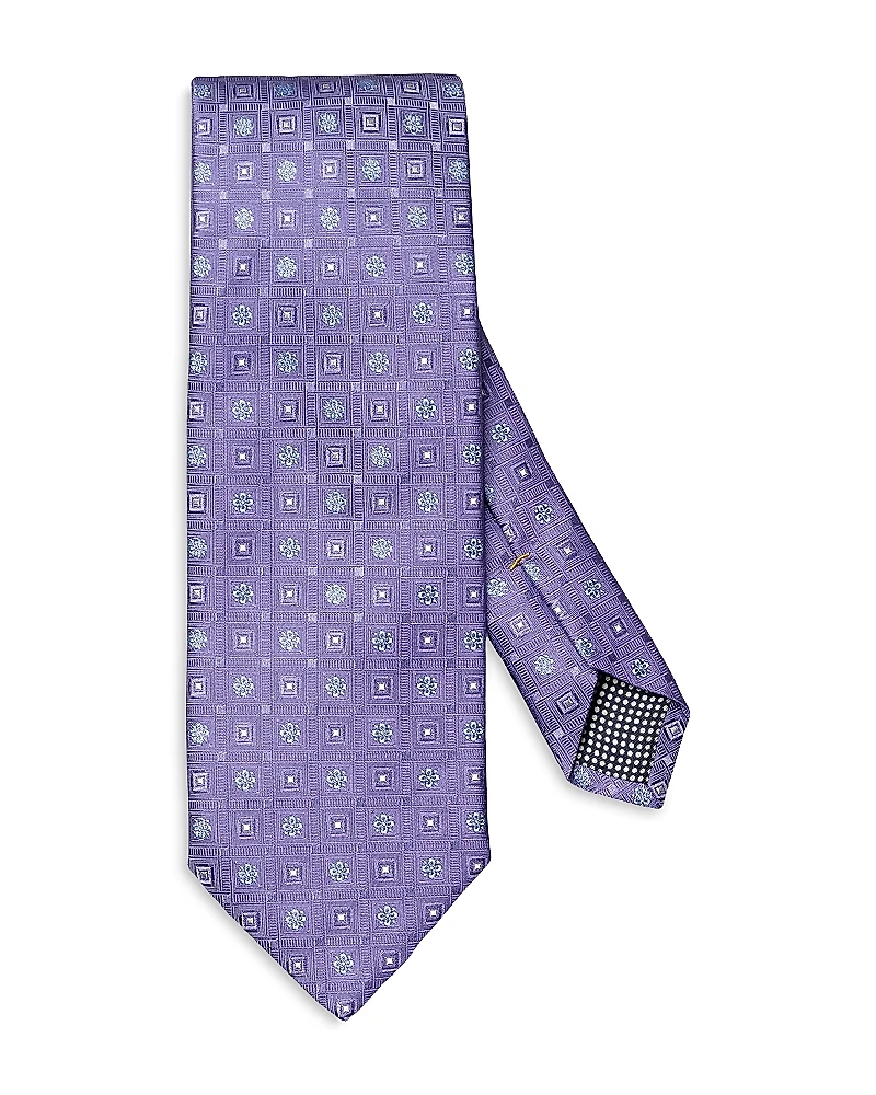Eton Geometric Silk Tie