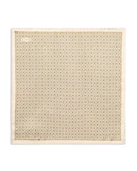 Eton Geometric Silk Pocket Square