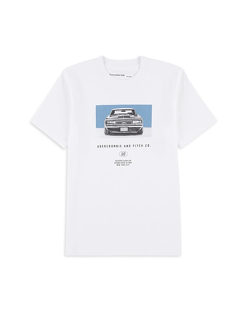 abercrombie kids Boys' Muscle Auto Tee - Little Kid, Big Kid