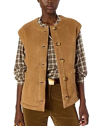 Gerard Darel Melissa Leather Vest