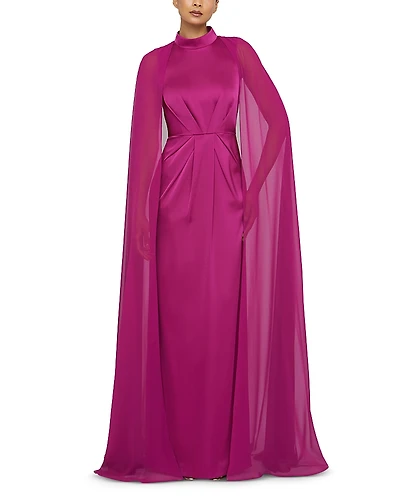 Theia Phillipa Cape Gown