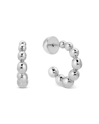 Ettika Bubble Huggie Hoop Earrings