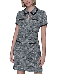 Karl Lagerfeld Paris Tweed Dress