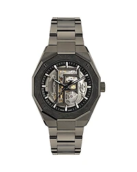 Ferragamo Edge Skeleton Automatic Watch, 42mm