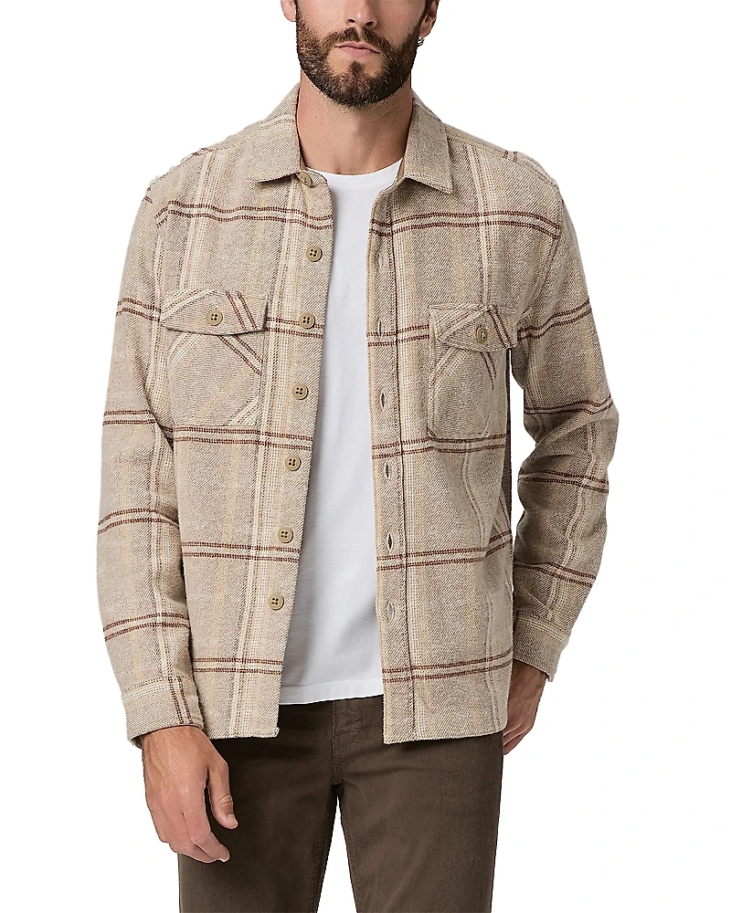 Paige Seymore Brushed Cotton Overshirt