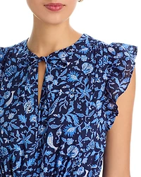 Flutter Sleeve Maxi Dress