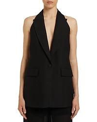 Marella Body Black Sleeveless Blazer