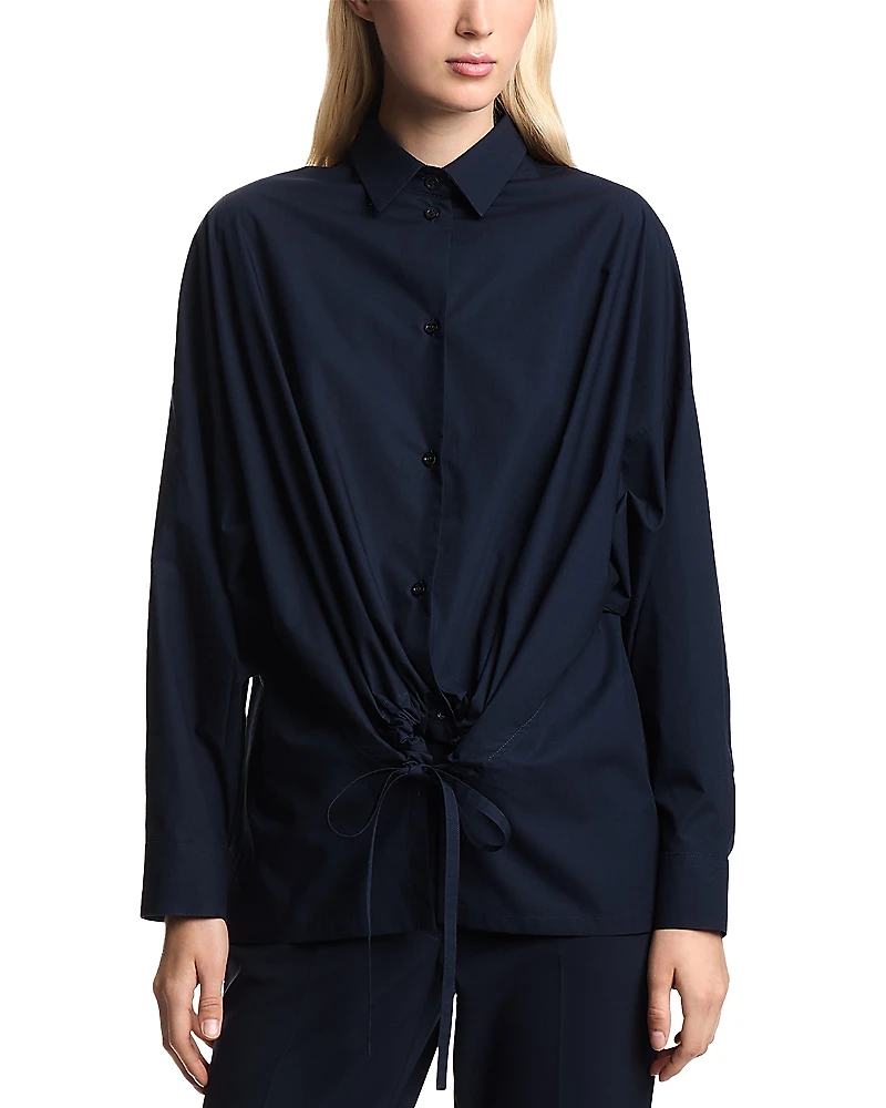 Emporio Armani Tie Hem Shirt