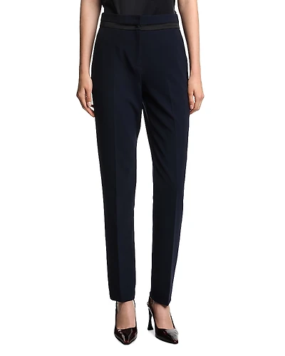 Emporio Armani Satin Striped Pants