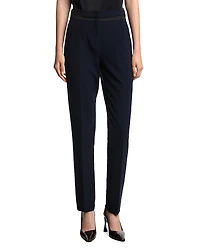 Emporio Armani Satin Striped Pants