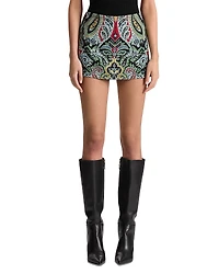 Alice and Olivia Mace High Rise Mini Skort