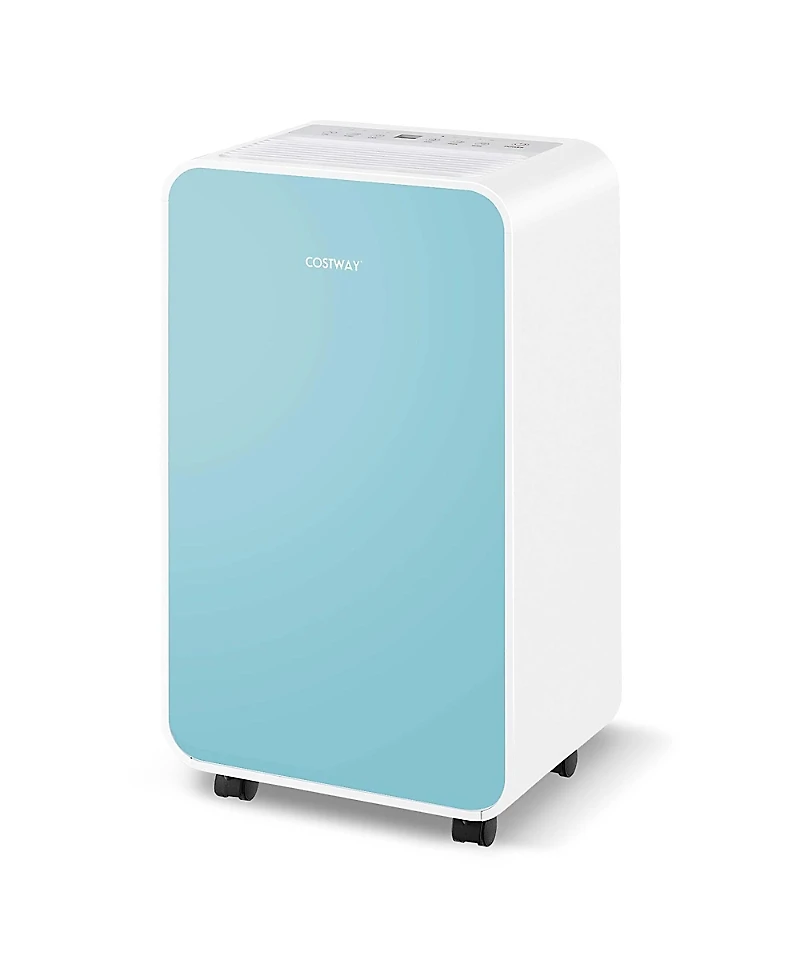 Costway Portable 32 Pints/Day Dehumidifier for Home Basement with 3 Modes