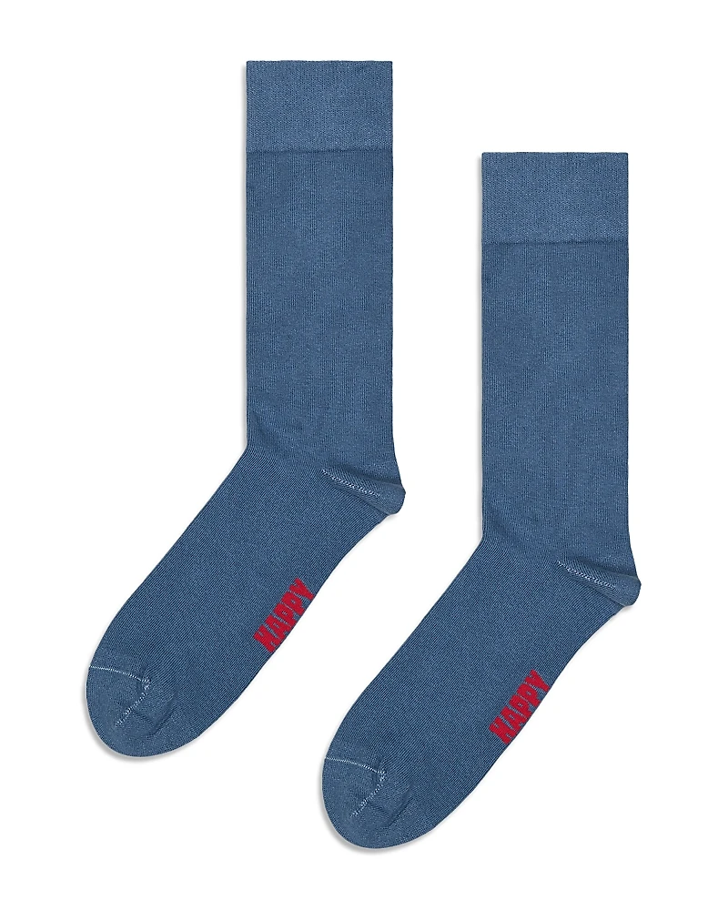 Happy Socks Blue Natural Dye Socks