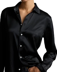 Silk Long Sleeve Shirt