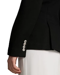 Knit Double Breasted Blazer