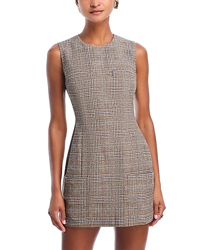 Danielle Guizio Rowan Tartan Dress