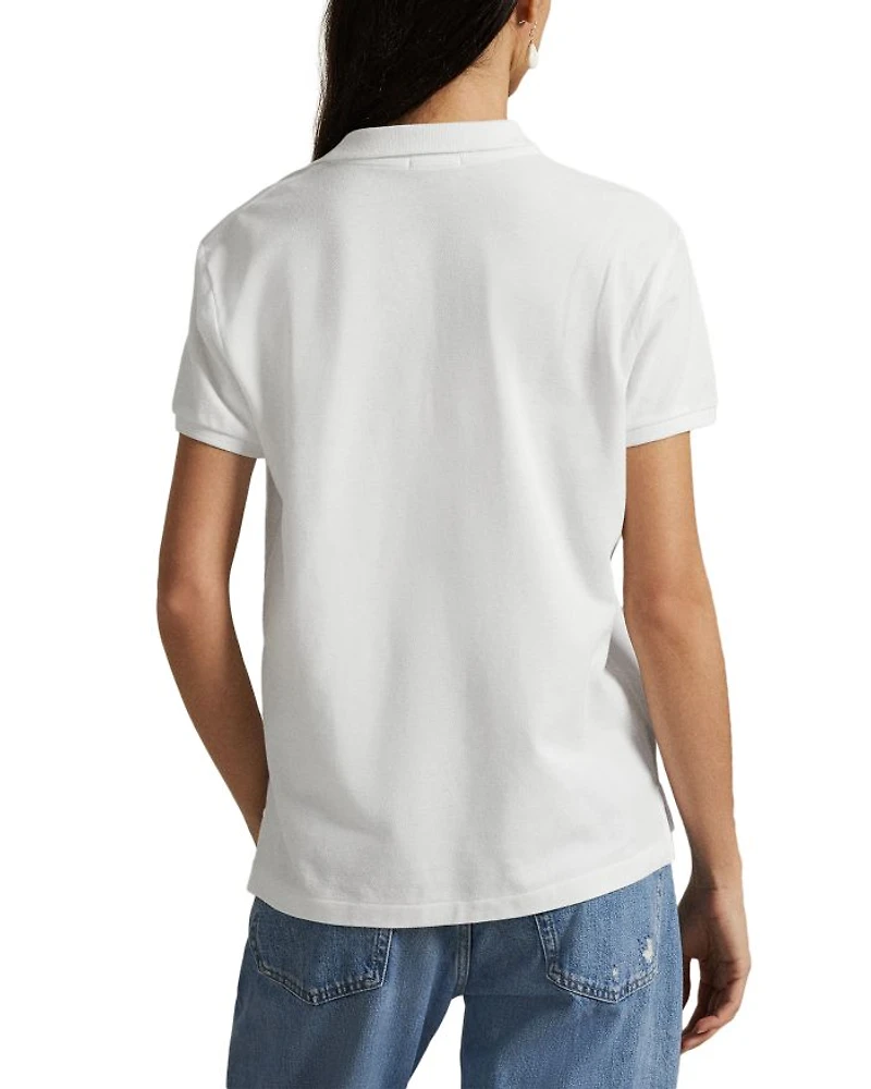Classic-Fit Mesh Polo Shirt
