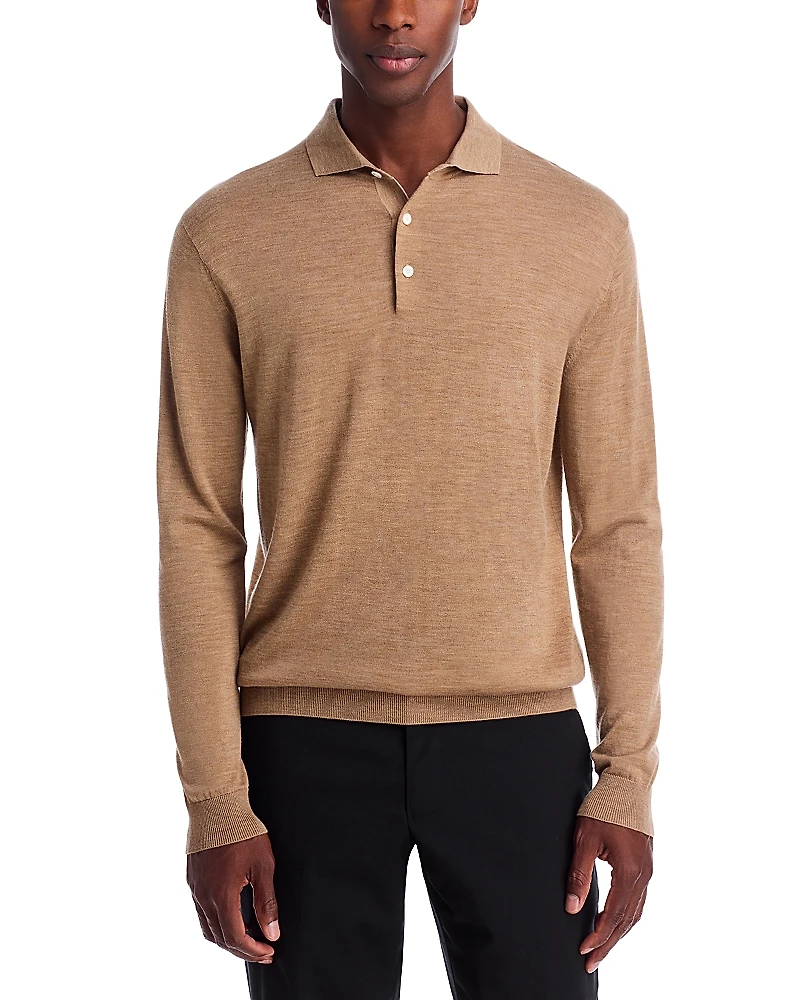 Peter Millar Crown Crafted Dorset Merino Wool Sweater Polo Shirt