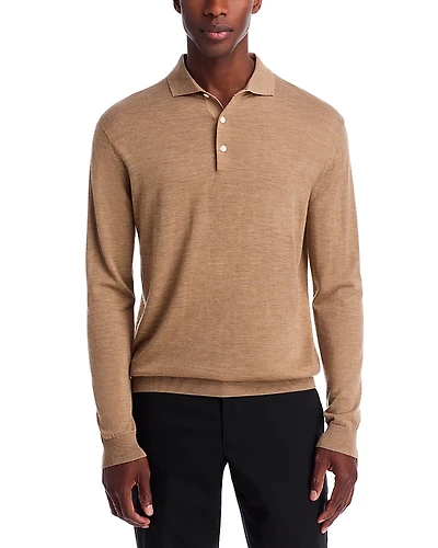 Peter Millar Crown Crafted Dorset Merino Wool Sweater Polo Shirt