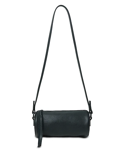 Callista Mini Barrel Bag Grained Leather