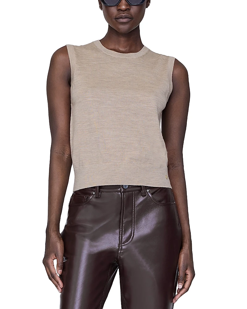 Anine Bing Moni Crop Tank Top