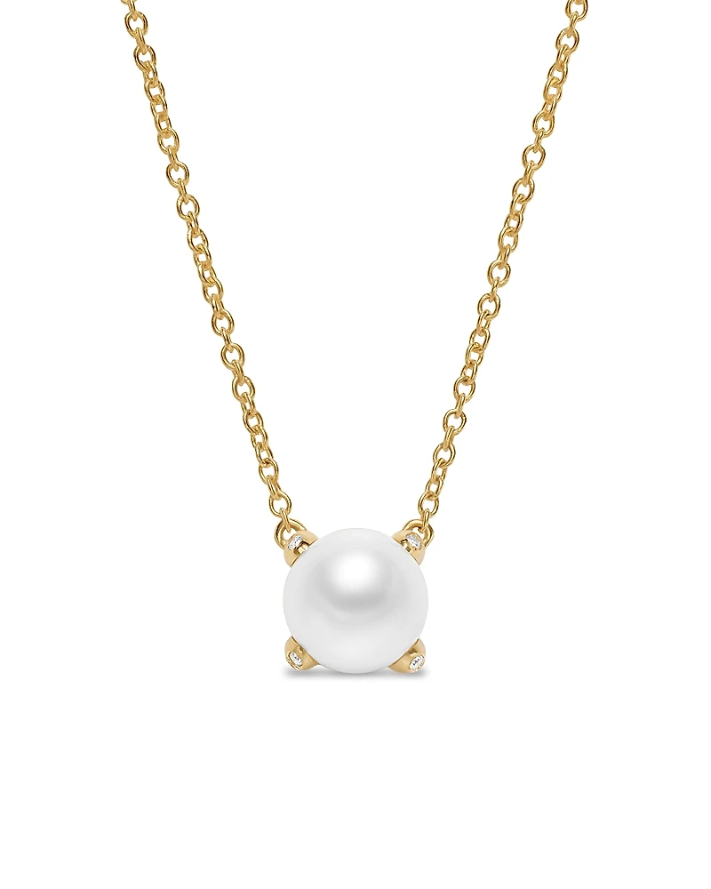 David Yurman Cultured Freshwater Pearl Classics Necklace