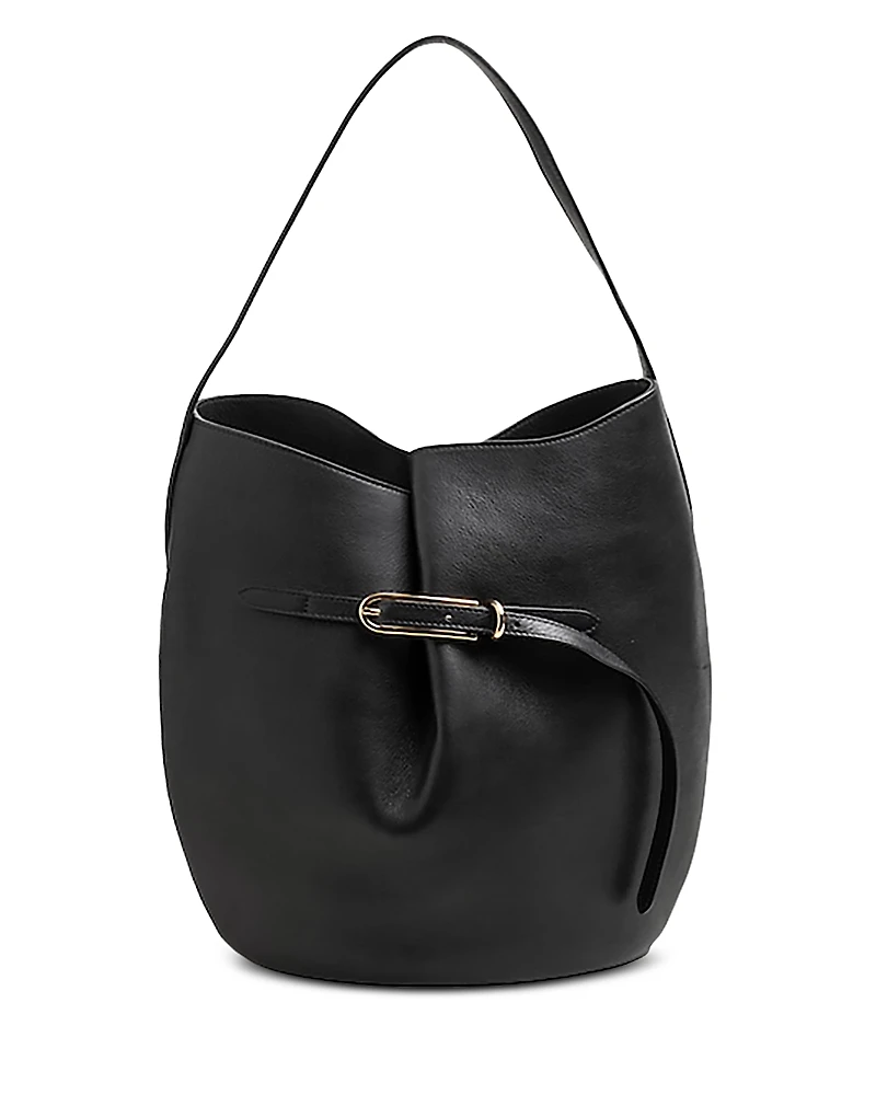 Liffner Belted Bucket Bag Large