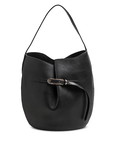 Liffner Belted Bucket Bag Large