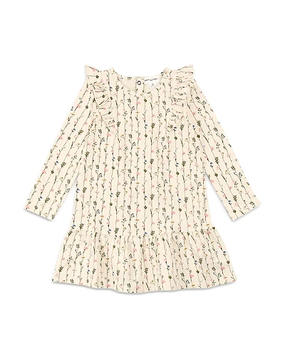 Miles The Label Girls' Garden Wall Print Dress - Little Kid