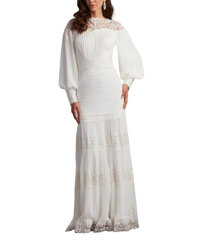 Silverado Blouson Sleeve Gown