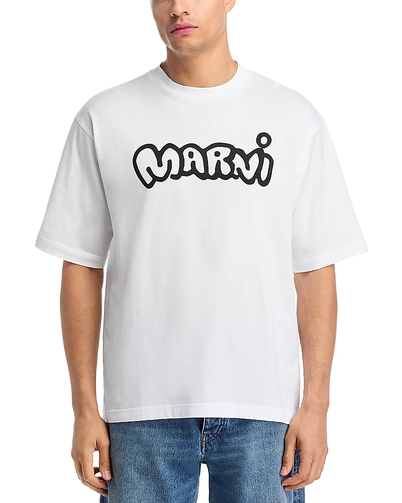 Marni Crewneck Logo Tee