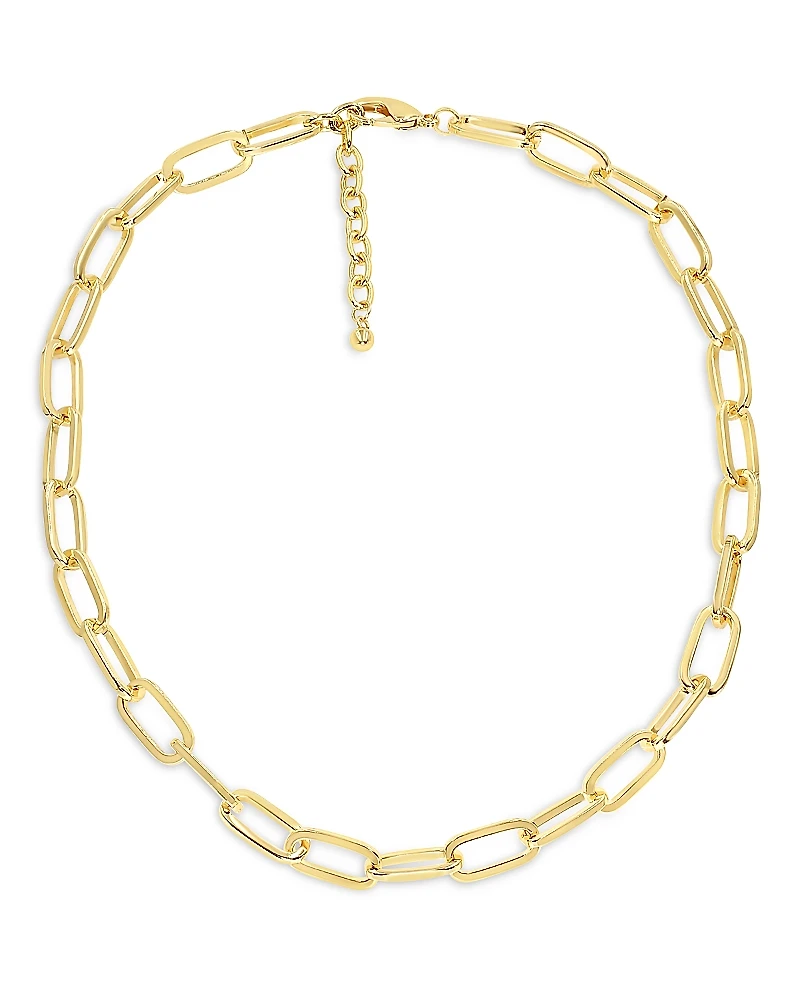 Jackie Mack Designs Large Link Collar Necklace, 18-20