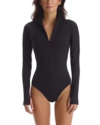 Commando Zippered Bodysuit