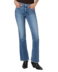 Paige Petites Laurel Canyon High Rise Bootcut Jeans