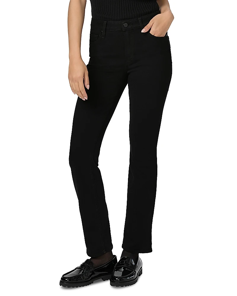 Paige Cindy Petite High Rise Straight Leg Jeans