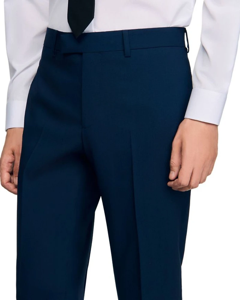 Wool Suit Trousers