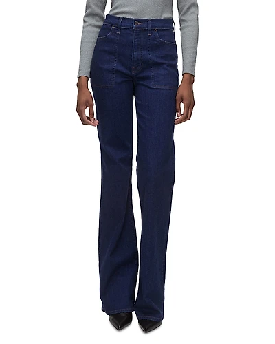 Veronica Beard Crosbie High Rise Flare Jeans
