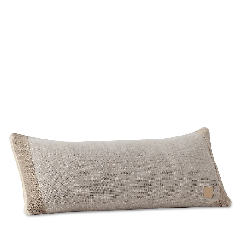 Boll & Branch Court Knit Decorative Lumbar Pillow