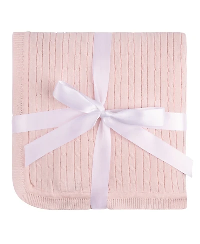 Feltman Brothers Unisex Cable Knit Blanket- Baby