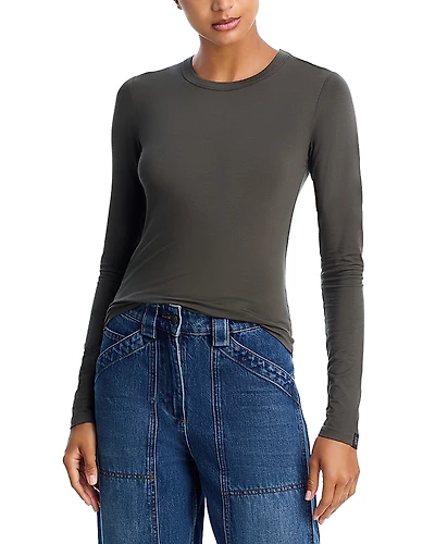 rag & bone Luca Jersey Long Sleeve Tee