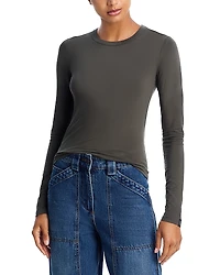 rag & bone Luca Jersey Long Sleeve Tee