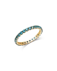 Bloomingdale's Fine Collection London Blue Topaz Stacking Eternity Band