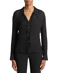 Vince Textured Stripe Top