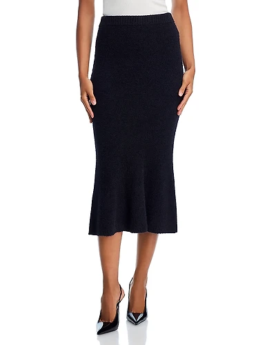 L'Agence Salem Knit Flare Skirt