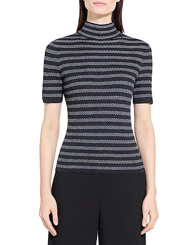 Theory Leenda Stripe Top