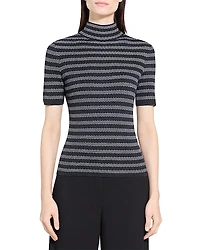 Theory Leenda Stripe Top