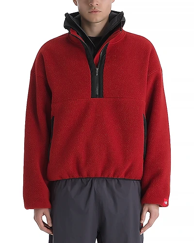 The North Face Red Box Half Zip Fleece Jacket