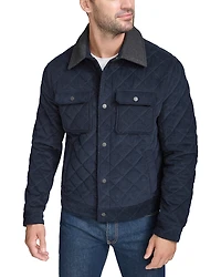 Cole Haan Quilted Corduroy Jacket