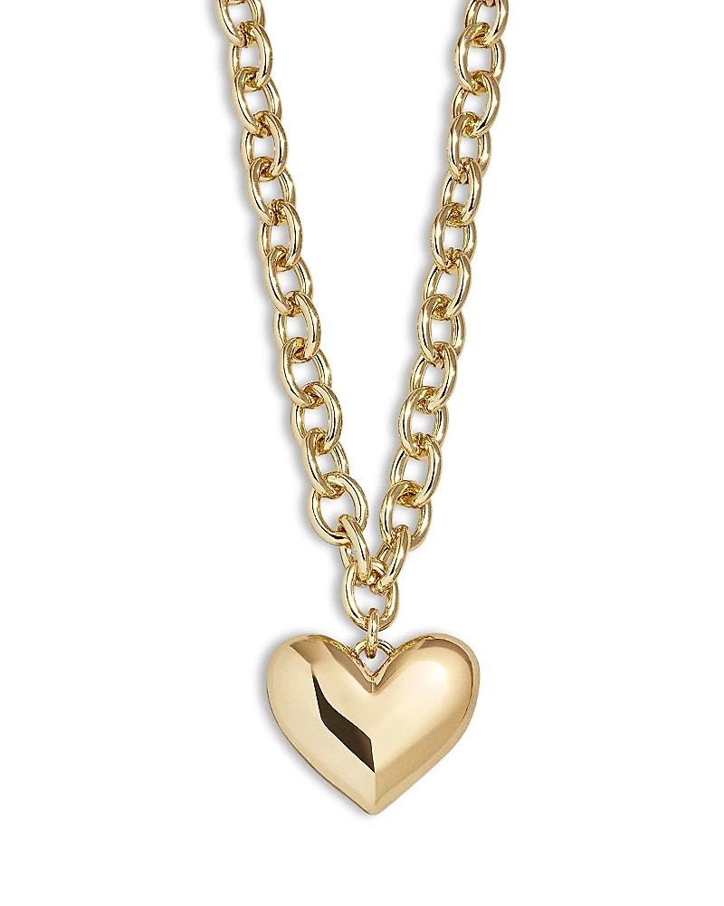 Baublebar Millie Bubble Heart Pendant Necklace, 21-24