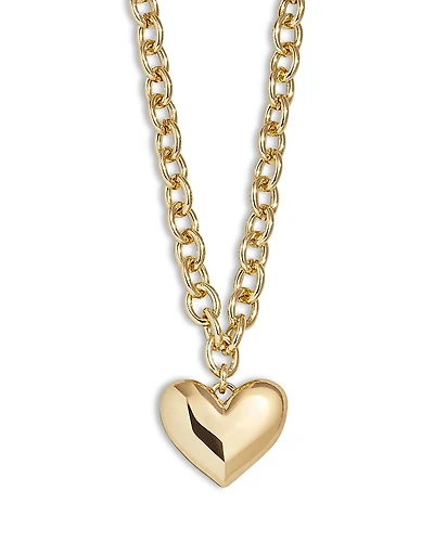 Baublebar Millie Bubble Heart Pendant Necklace, 21-24